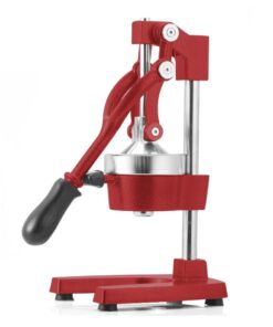 SOGA Commercial Manual Juicer Hand Press Juice Extractor Squeezer Orange Citrus Red