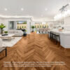 2-Timbo Solid Oak Herringbone Parquet Timber Flooring Premium Wood Floorboards