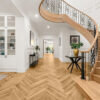 3-Timbo Solid Oak Herringbone Parquet Timber Flooring Premium Wood Floorboards