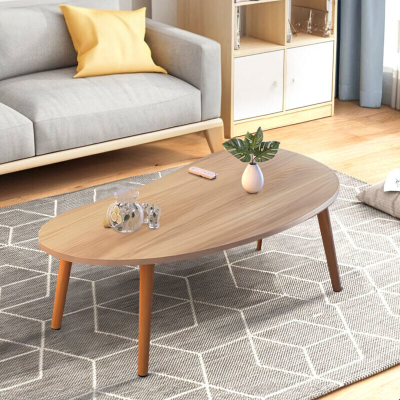 SOGA 2X 80x40cm Stone Pattern Living Room Nordic  Coffee Table Modern Style - Image 2
