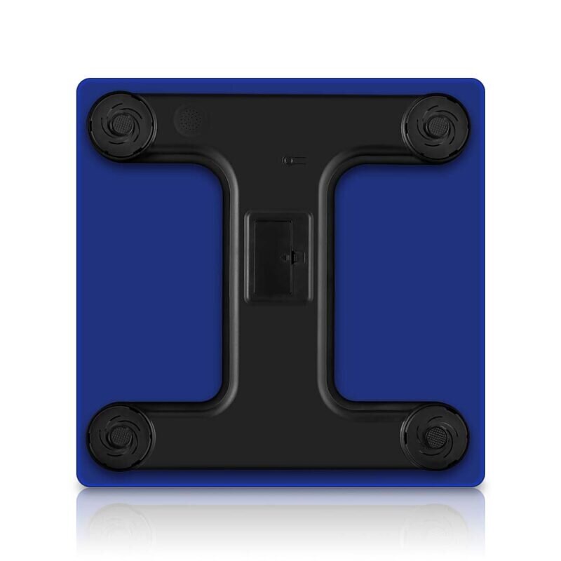 SOGA 2X Glass LCD Digital Body Fat Scale Bathroom Electronic Gym Water Weighing Scales Blue/White - Image 5