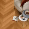 5-Timbo Solid Oak Chevron Parquet Timber Flooring Premium Quality Floorboards