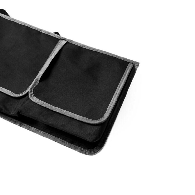 SOGA 2X Oxford Cloth Car Storage Trunk Organiser Backseat Multi-Purpose Interior Accessories Black - Image 6