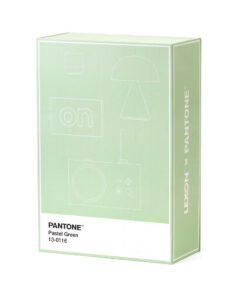 Lexon GIFT Set PANTONE - Includes Mino+ Mini Speaker, Flip Classic Clock, Mina M Lamp, Thykho 3  Speaker - Green
