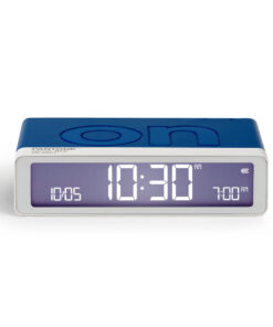 Lexon Flip Classic Reversible Alarm Clock PANTONE - Classic Blue