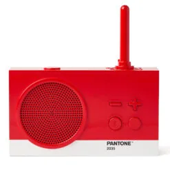 Lexon Thykho 3 Fm Radio & Bluetooth Speaker PANTONE -2035 Red