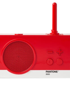 Lexon Thykho 3 Fm Radio & Bluetooth Speaker PANTONE -2035 Red