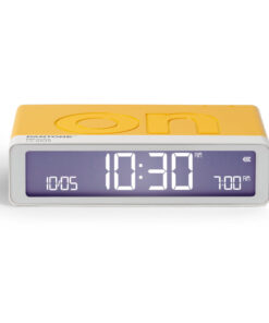 Lexon Flip Classic Reversible Alarm Clock PANTONE - Yellow