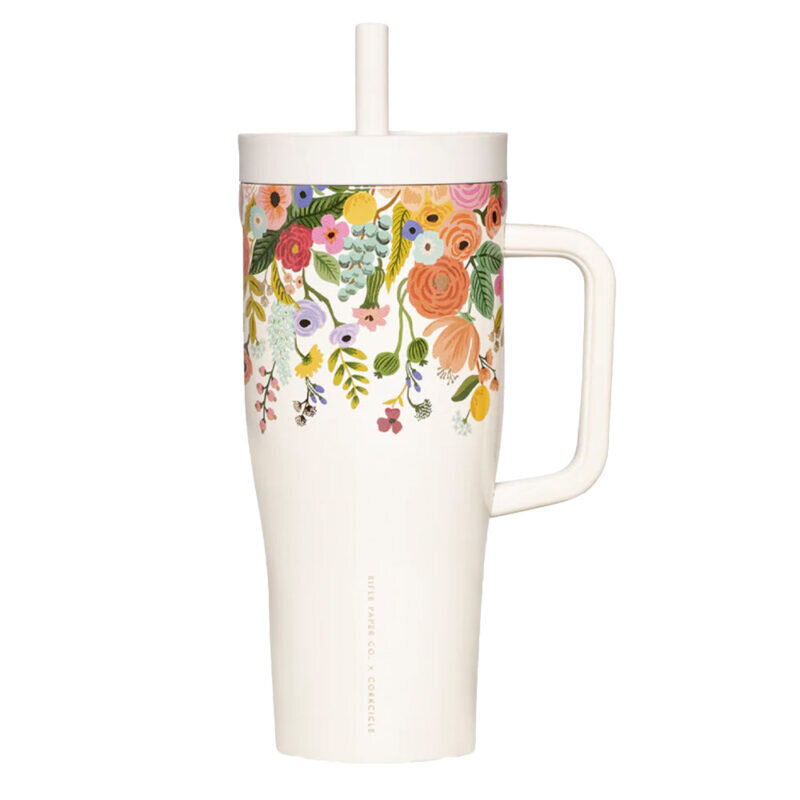 Corkcicle Cruiser - 1.2ltr Rifle Paper - Garden Party Cream