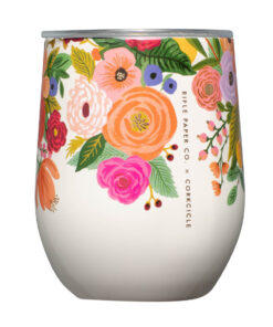 Corkcicle Stemless - 340ml Rifle Paper - Garden Party Cream