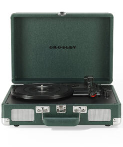 Crosley Cruiser Bluetooth Portable Turntable - Dark Emerald