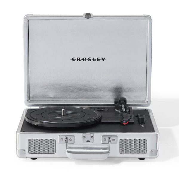 Crosley Cruiser Bluetooth Portable Turntable - Silver
