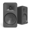 Kanto ORA4 140W Powered Reference Speakers with USB-C Input and Bluetooth - Black, Pair