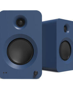 Kanto REN 200W Powered Bookshelf Speakers with HDMI ARC, USB-C, and Bluetooth 5.3 - Matte Blue, Pair