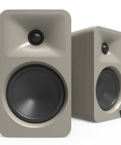 Limited Edition - Kanto ORA4 140W Powered Reference Speakers with USB-C Input and Bluetooth - Moon