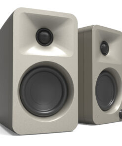 Limited Edition - Kanto ORA 100W Powered Reference Desktop Computer Speakers with Bluetooth 5.0 Moon