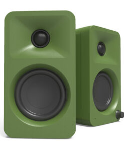 Limited Edition - Kanto ORA 100W Powered Reference Desktop Computer Speakers with Bluetooth 5.0 Moss