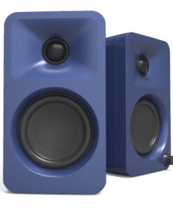 Limited Edition - Kanto ORA 100W Powered Reference Desktop Computer Speakers with Bluetooth 5.0 Indigo