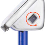 4-SOGA 4X 150kg Electronic Digital Platform Scale Computing Shop Postal Weight Blue