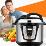 7-SOGA Electric Stainless Steel Pressure Cooker 12L 1600W Multicooker 16