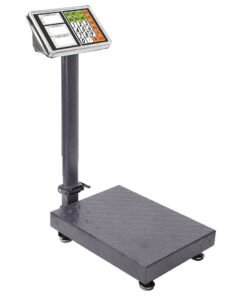 1-SOGA 300kg Electronic Digital Platform Scale Computing Shop Postal Scale Black
