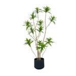 1-SOGA 150cm Lily Bamboo Plant Tree Living Room Artificial Plant Home Accent Decoration