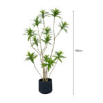 6-SOGA 2X 150cm Lily Bamboo Plant Tree Living Room Artificial Plant Home Accent Decoration