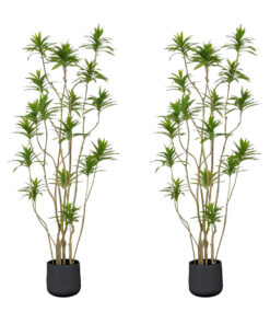 1-SOGA 2X 190cm Lily Bamboo Plant Tree Living Room Artificial Plant Home Accent Decoration