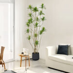 4-SOGA 2X 190cm Lily Bamboo Plant Tree Living Room Artificial Plant Home Accent Decoration