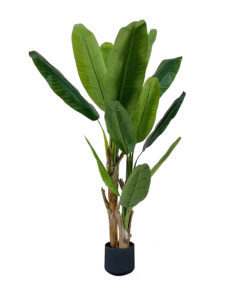 1-SOGA 220cm Banna Plant Bird of Paradise Tree Artificial Plant Home Accent Decor