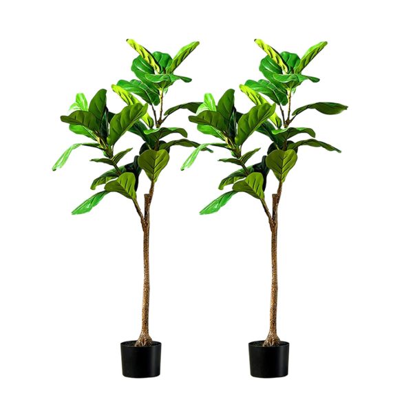 1-SOGA 2X 120cm Green Artificial Indoor Qin Yerong Tree Fake Plant Simulation Decorative