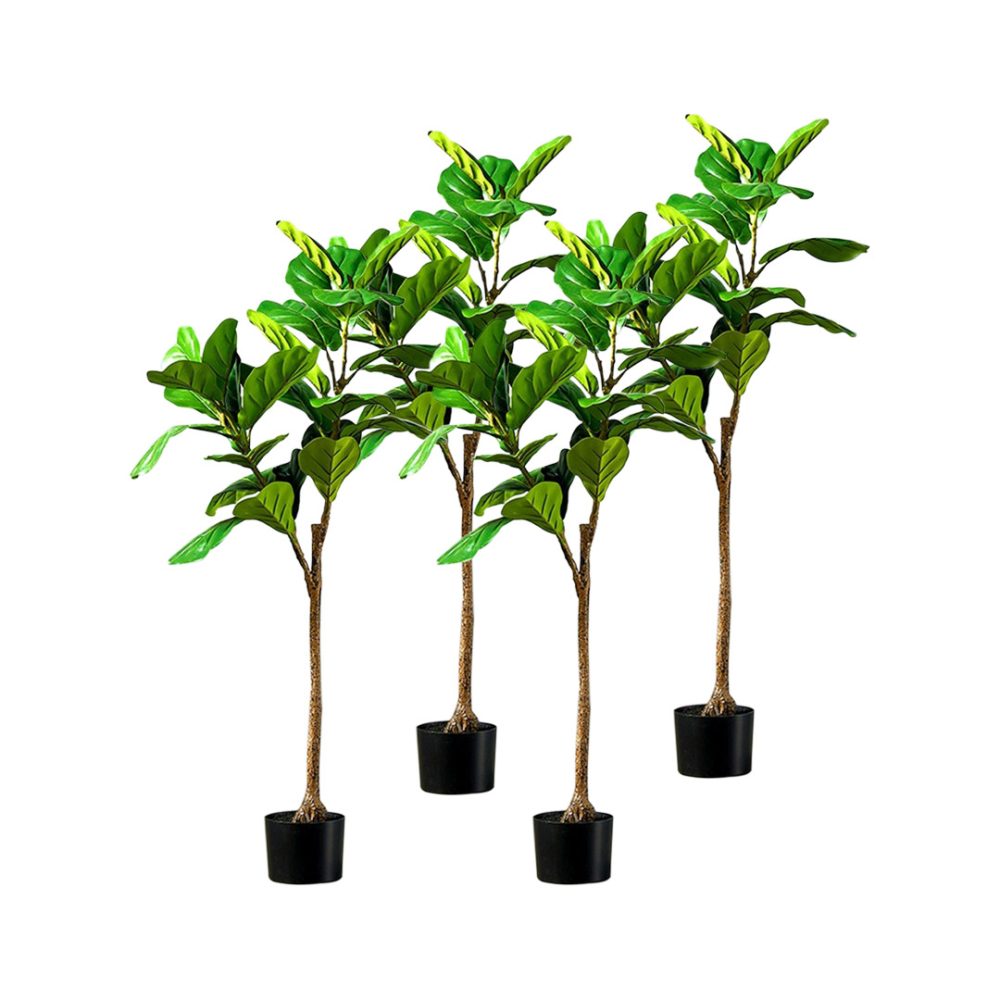 1-SOGA 4X 120cm Green Artificial Indoor Qin Yerong Tree Fake Plant Simulation Decorative