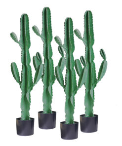 1-SOGA 4X 120cm Green Artificial Indoor Cactus Tree Fake Plant Simulation Decorative 6 Heads