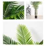 4-SOGA 145cm Green Artificial Indoor Swallowtail Sunflower Tree Fake Plant Simulation Decorative