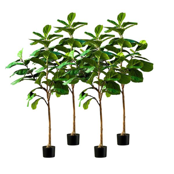 1-SOGA 4X 155cm Green Artificial Indoor Qin Yerong Tree Fake Plant Simulation Decorative