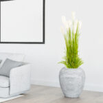 3-SOGA 120cm Nearly Natural Plume Grass Artificial Plant