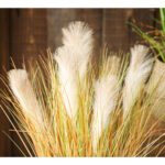 4-SOGA 2X 137cm Artificial Indoor Potted Reed Bulrush Grass Tree Fake Plant Simulation Decorative