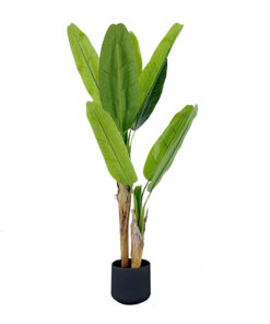 1-SOGA 160cm Banna Plant Bird of Paradise Tree Artificial Plant Home Accent Decor
