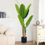 2-SOGA 2X 160cm Banna Plant Bird of Paradise Tree Artificial Plant Home Accent Decor