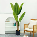 3-SOGA 2X 160cm Banna Plant Bird of Paradise Tree Artificial Plant Home Accent Decor