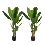 1-SOGA 2X 190cm Banna Plant Bird of Paradise Tree Artificial Plant Home Accent Decor
