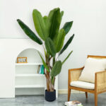 3-SOGA 2X 190cm Banna Plant Bird of Paradise Tree Artificial Plant Home Accent Decor