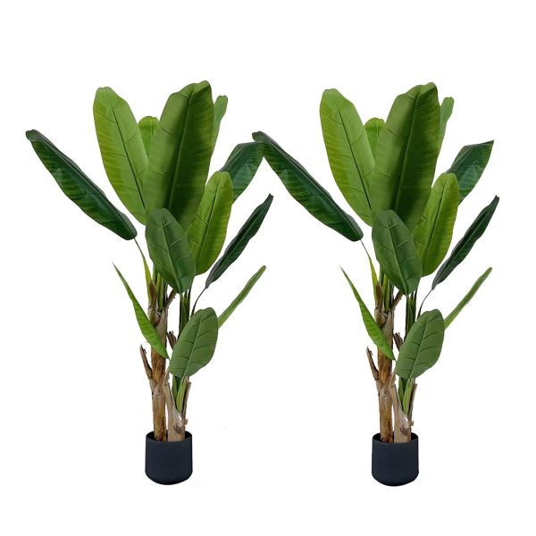 1-SOGA 2X 190cm Banna Plant Bird of Paradise Tree Artificial Plant Home Accent Decor