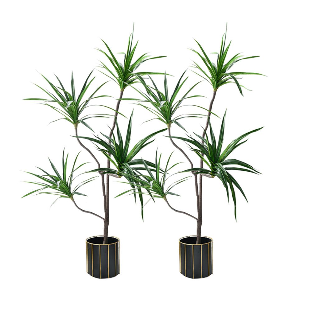 1-SOGA 2X 180cm Realistic Artificial Dracaena