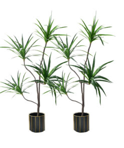 1-SOGA 2X 180cm Realistic Artificial Dracaena