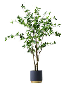 1-SOGA 120cm Green Artificial Indoor Watercress Tree Fake Plant Simulation Decorative