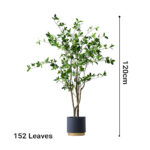 2-SOGA 2X 120cm Green Artificial Indoor Watercress Tree Fake Plant Simulation Decorative