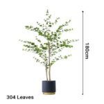 2-SOGA 180cm Green Artificial Indoor Watercress Tree Fake Plant Simulation Decorative