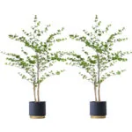 1-SOGA 2X 180cm Green Artificial Indoor Watercress Tree Fake Plant Simulation Decorative
