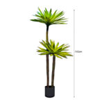 5-SOGA 2X 150cm Yucca Tree Giant Palm Lily Living Room Artificial Plant Home Accent Decor